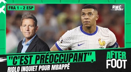 France 1-2 Espagne : &quot;C&#39;est préoccupant&quot;, Riolo inquiet du niveau de Mbappé