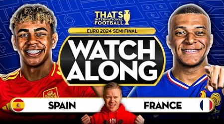 SPAIN vs FRANCE! LIVE EURO 2024 with Mark GOLDBRIDGE LIVE