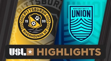 7.6.2024 | Pittsburgh Riverhounds SC vs. Monterey Bay F.C. - Game Highlights