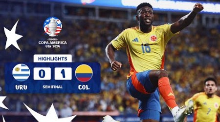 URUGUAY 0-1 COLOMBIA | HIGHLIGHTS | CONMEBOL COPA AMÉRICA USA 2024™