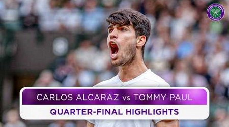 Carlos comes from behind! | Carlos Alcaraz vs Tommy Paul | Highlights | Wimbledon 2024