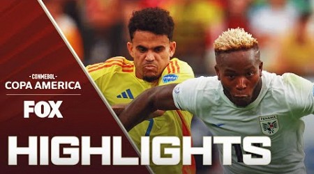 Colombia vs. Panama Highlights | 2024 Copa América | Quarterfinals