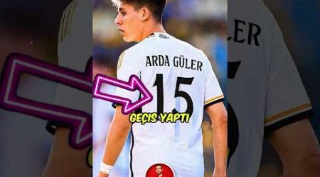 ARDA GÜLER REAL MADRİD’DE 24 NUMARAYI ARTIK GİYEMEYECEK! PEKİ NEDEN? #ardagüler #realmadrid #futbol