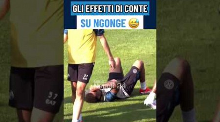 Giocatori del Napoli STREMATI dopo l&#39;allenamento di CONTE 