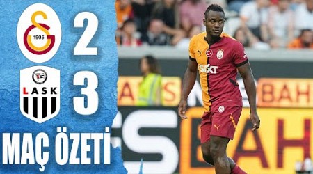 Galatasaray - Lask Linz Maç Özeti | Galatasaray 2-3 Lask Linz