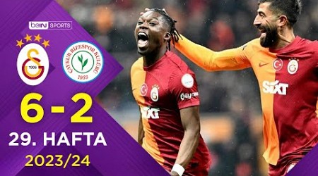 Galatasaray (6-2) Çaykur Rizespor | 29. Hafta - Trendyol Süper Lig 2023/2024