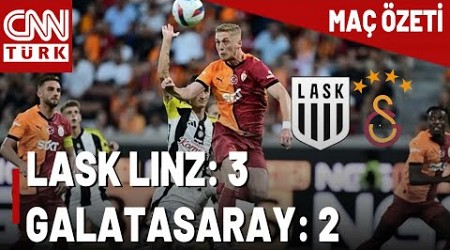 Lask Linz - Galatasaray Maç Özeti | Galatasaray&#39;da Sezonun İlk Hazırlık Maçı! İşte Özet Görüntüleri!