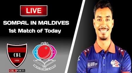 Sompal Kami Playing For Milan Cricket Academy | Maldives T20 Premier League Live Scores| MCA VS CBL