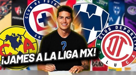 ¡A BILLETAZOS! ¡JAMES RODRÍGUEZ ELIGE EQUIPO DE LIGA MX!