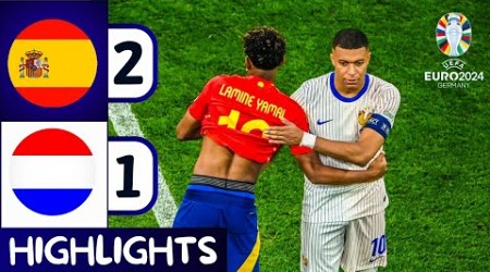 Spain vs France (2-1) | All Goals &amp; Extended Highlights | UEFA Euro Cup 2024