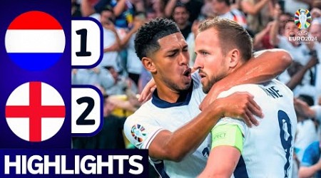 Netherlands vs England (1-2) | All Goals &amp; Extended Highlights | UEFA Euro Cup 2024