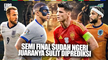 Semifinal Euro 2024 : Pertarungan SENGIT Tim Besar Menuju Final Idaman