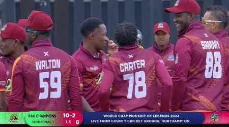 Semifinal 01 Highlights | Pakistan Champions vs West Indies Champions |World Championship of Legends