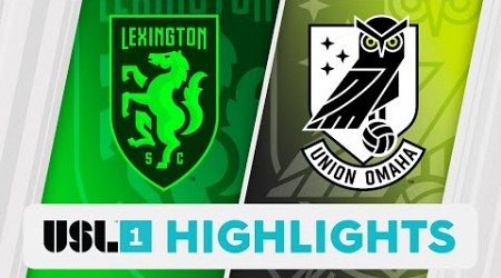 7.6.2024 | Lexington SC vs. Union Omaha - Game Highlights