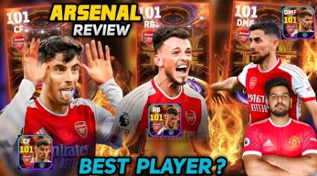 Arsenal Free Show Time Review|101 B.White Vs 101 Havertz Vs 101 Jorginho |Broken Skills|Best Player?