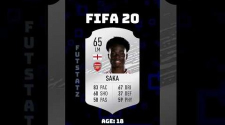 Arsenal players First FIFA card vs now #fifa #footballplayers