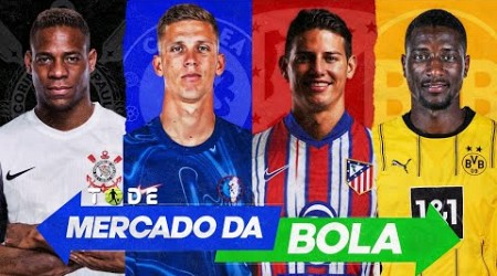 BALOTELLI FECHADO no TIMÃO l ATLÉTICO quer JAMES RODRIGUEZ l CHELSEA vai por DANI OLMO l GUIRASSY E+