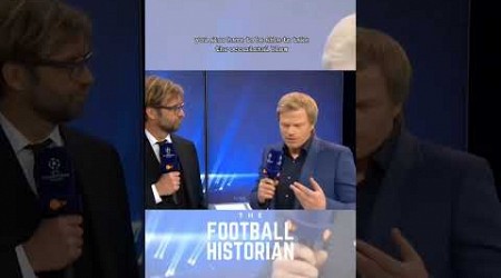 Jurgen Klopp vs. Oliver Kahn 