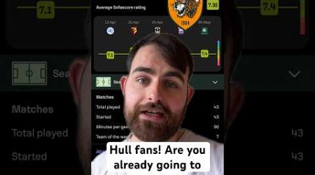 Hull City to be RELEGATED next season!!