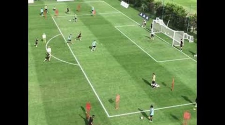 Xavier Simons overhead kick in Hull City training #hullcity #hcafc