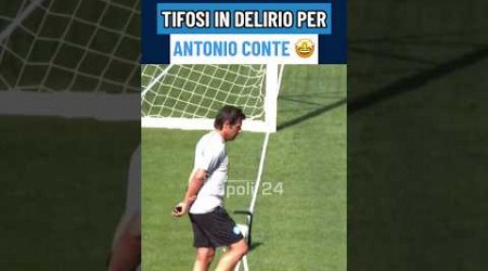 Tifosi napoletani IN DELIRIO per Conte a Dimaro! 