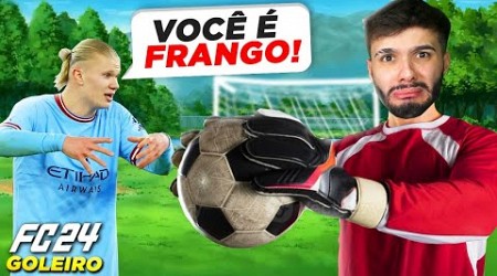 HAALAND ME QUER FORA DO CITY NO MODO CARREIRA GOLEIRO DO FC 24!