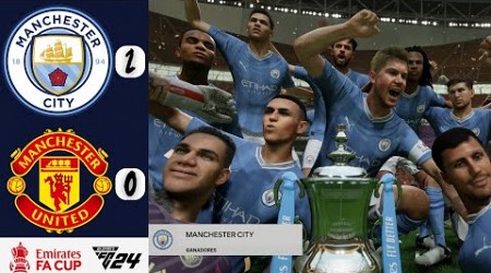 MANCHESTER CITY - MANCHESTER UNITED | FINAL | EMIRATES FA CUP | EA SPORTS FC™ 24