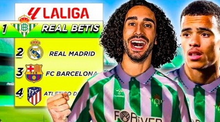 RECONSTRUYENDO AL BETIS ANTES DEL DESASTRE (serie completa)