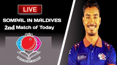 Sompal Kami Playing For Milan Cricket Academy | Maldives Premier League Live Scores | MCA VS VYANSA