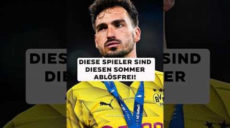 Diese Spieler sind Ablösefrei! #gratis #fussball #bundesliga #bvb