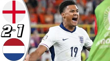 England vs Netherlands 2-1- All Goals &amp; Highlights - Euro 2024 Ollie Watkins goal