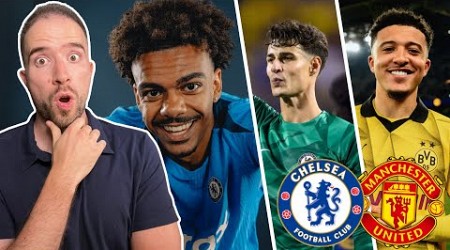 CHELSEA UNVEIL RENATO VEIGA! | Kepa BACK At Chelsea? | Sancho RETURNS To Man United!