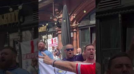 &quot;PHIL FODENS ON FIRE&quot; England Fans In Full Voice Before The Euro 2024 Final Against Spain