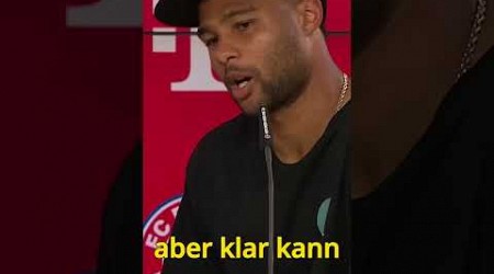 Serge Gnabry gibt den Aufenthaltsort von Personen im Mannschaftsbus bekannt #gnabry #bayernmunich