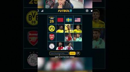 FUTBOL 11 GRID IBRAHIMOVIC AJAX #fifa #quizfutbol #adivinaeljugador#fc24shorts #ligamx #grid #fut