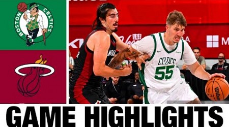 Miami Heat vs Boston Celtics FULL GAME Highlights | 2024 NBA Summer League