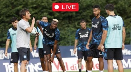 ALLENAMENTO del NAPOLI in diretta 