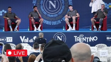 Mazzocchi, Politano, Rrahmani e Ngonge incontrano i tifosi del Napoli 