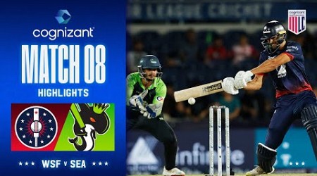 Cognizant Major League Cricket Game 8 Highlights | Washington Freedom vs. Seattle Orcas