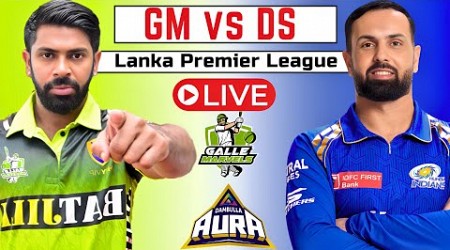 LPL LIVE - Dambulla Sixers vs Galle Marvels Live | Lanka premier league live | lpl live today match