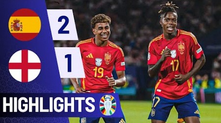 Spain vs England 2-1 All Goals &amp; Highlights 