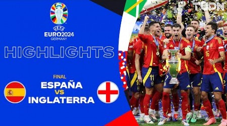 HIGHLIGHTS - España vs Inglaterra | UEFA EURO 2024 - Final | TUDN