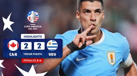 CANADÁ (3) 2-2 (4) URUGUAY | HIGHLIGHTS | CONMEBOL COPA AMÉRICA USA 2024™