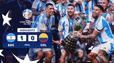 ARGENTINA 1-0 COLOMBIA | HIGHLIGHTS | CONMEBOL COPA AMÉRICA USA 2024™