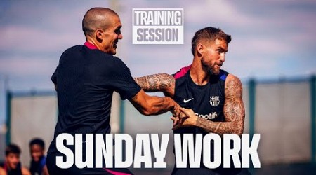 SUNDAY WORK | FC Barcelona Training 