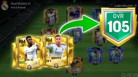 I Spent 6B Upgrading Real Madrid Team To Max Rating - FC Mobile 24