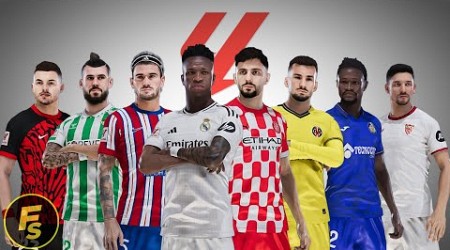 LaLiga EA Sports Official Kits 2024-25 - PES 2021 &amp; FL24