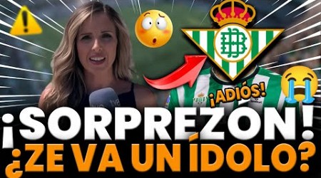 ⚠️ ¡URGENTE! ¡EL BETIS PLANEA LA SALIDA DE UN JUGADOR IMPORTANTE! ULTIMAS NOTICIAS DEL REAL BETIS