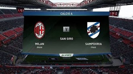 FC 24 | AC Milan vs Sampdoria - Rodrygo Goes - Vinicius Junior - Sané - Pulisic - Serie A 2025/2026