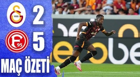 Galatasaray - Fortuna Düsseldorf Maç Özeti | Galatasaray 2-5 Düsseldorf